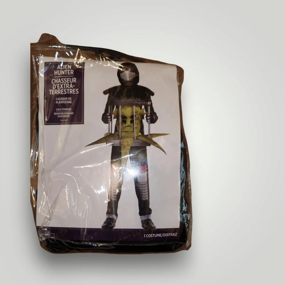 Kids' Galactic Alien Hunter Illusion Costume Kids Child standard up to 10